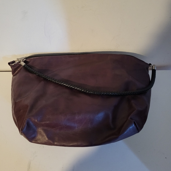 PURPLE FLOWER SHOULDER BAG - Picture 2 of 5